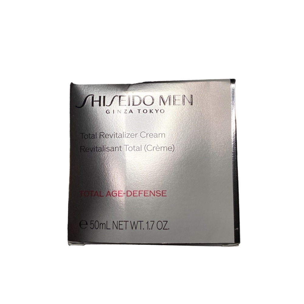 NWT SHISEIDO MEN TOTAL AGE DEFENSE REVITALIZER  CREAM